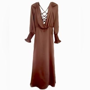 Women’s Silk Gown/ Formal Evening Dress - Wedding/ Event